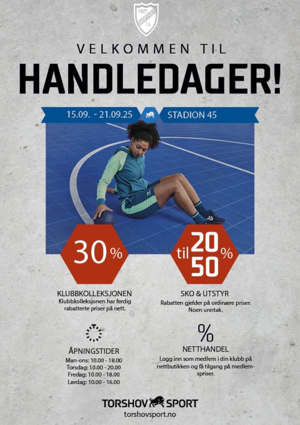 Image for Handledager hos Torshov Sport!